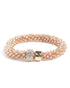 Banditz Beadz Lux armband/haarelastiek - Champagne Gold - Staartjes en Strikjes
