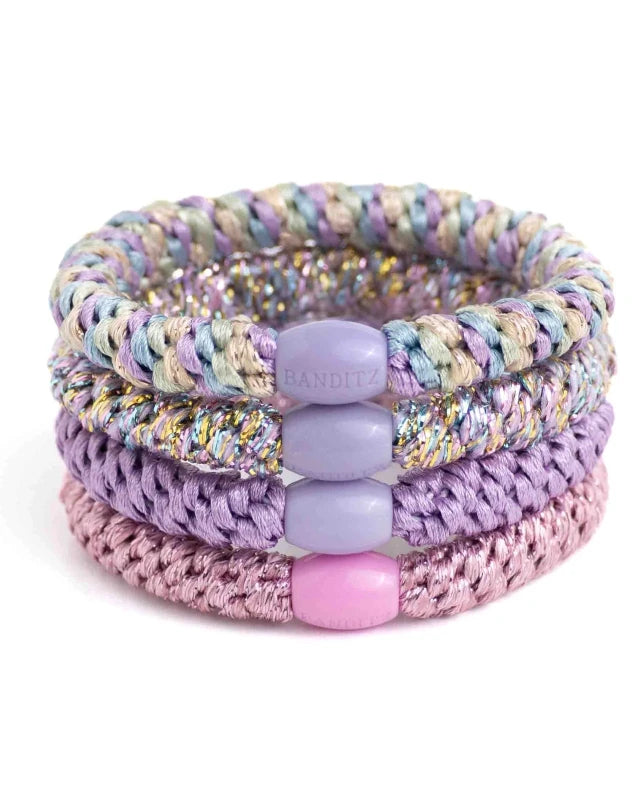 Banditz haarelastieken Combo - Happy Unicorn - Staartjes en Strikjes