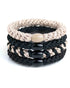 Banditz haarelastieken Combo - Just Black and Gold - Staartjes en Strikjes