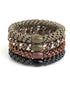 Banditz haarelastieken Combo - Khaki Love - Staartjes en Strikjes