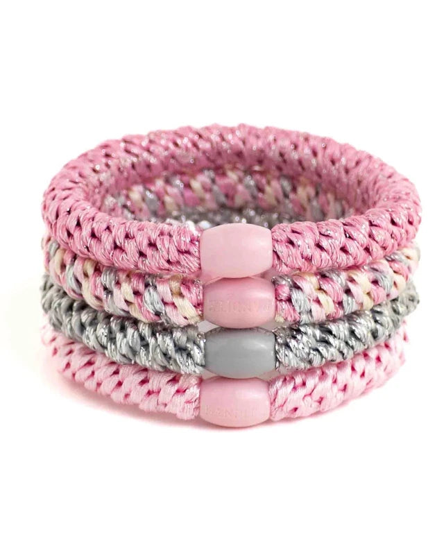 Banditz haarelastieken Combo - Light Blush Glow - Staartjes en Strikjes