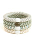 Banditz haarelastieken Combo - Mint Ivory - Staartjes en Strikjes