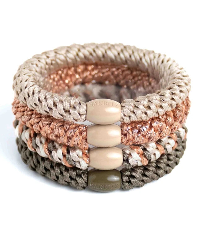 Banditz haarelastieken Combo - Obsessionz - Staartjes en Strikjes