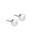 Blomdahl titanium knopjes met parel – 6 mm - Staartjes en Strikjes