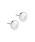 Blomdahl titanium knopjes met parel – 8 mm - Staartjes en Strikjes
