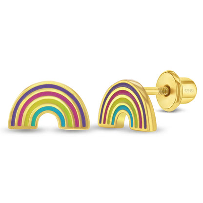 Gold-plated sterling silver children&