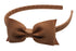 Haarband met strik – Chipmunk bruin - Staartjes en Strikjes