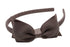 Haarband met strik – Chocolate chip bruin - Staartjes en Strikjes