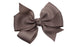 Haarstrik groot stijl 2 - chocolate chip bruin - Staartjes en Strikjes