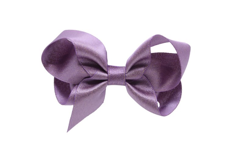 Haarstrikje – paars glittertje - Staartjes en Strikjes