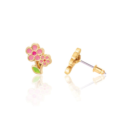 Hypoallergene kinderoorbellen cadeausetje Springtime Sweeties - Staartjes en Strikjes