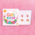 Hypoallergene kinderoorbellen cadeausetje Sprinkles & Scoops - Staartjes en Strikjes