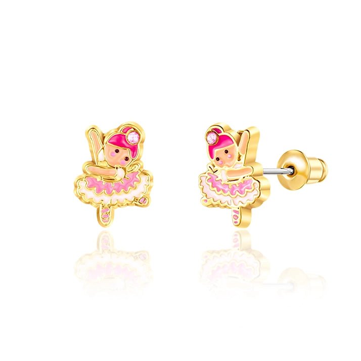Hypoallergene kinderoorbellen Tiny Dancer - Staartjes en Strikjes