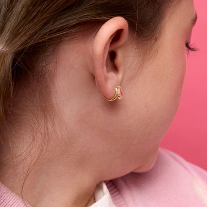 Hypoallergene kinderoorringen Butterfly - Staartjes en Strikjes