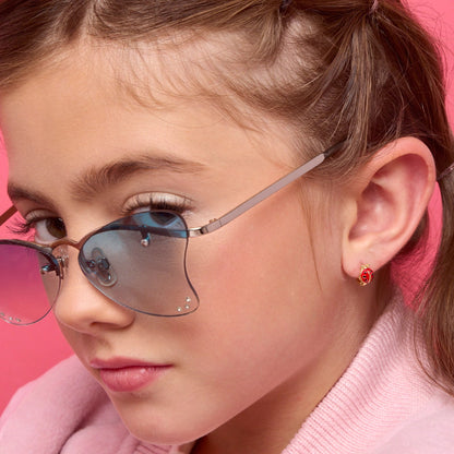 Hypoallergene kinderoorringen Ladybug - Staartjes en Strikjes