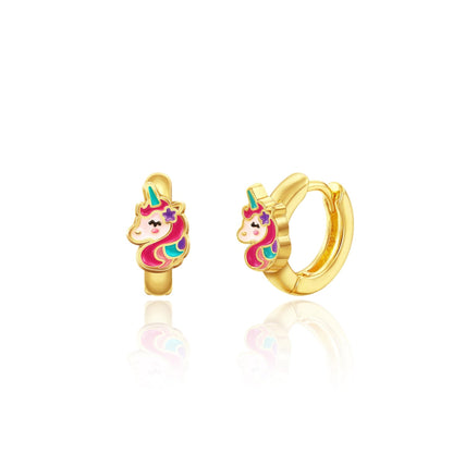 Hypoallergene kinderoorringen Unicorn - Staartjes en Strikjes