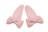Peuter/kleuter haarspeldjes met strikjes - sweet nectar roze - Staartjes en Strikjes