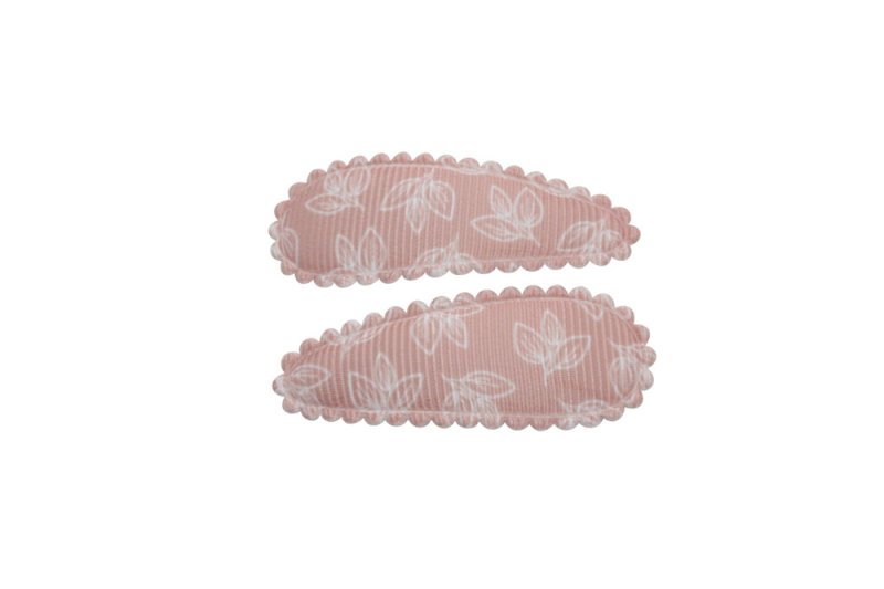 Peuter/kleuter haarspeldjes - Sweet Nectar blaadjes - Staartjes en Strikjes