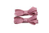 Setje mini alligator haarspeldjes met strikje - diep oudroze/mauve - Staartjes en Strikjes