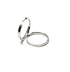 Titanium oorbellen Boccia oorringen 24 mm. - Staartjes en Strikjes
