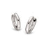 Titanium oorbellen Boccia oorringen rond 10 mm. - Staartjes en Strikjes