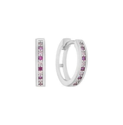 Unique Dames Oorbellen In Sterling Zilver, Rosé, Kubieke Zirkonia SE1104-R Unique Dames Oorbellen In Sterling Zilver, Rosé, Kubieke Zirkonia SE1104-R