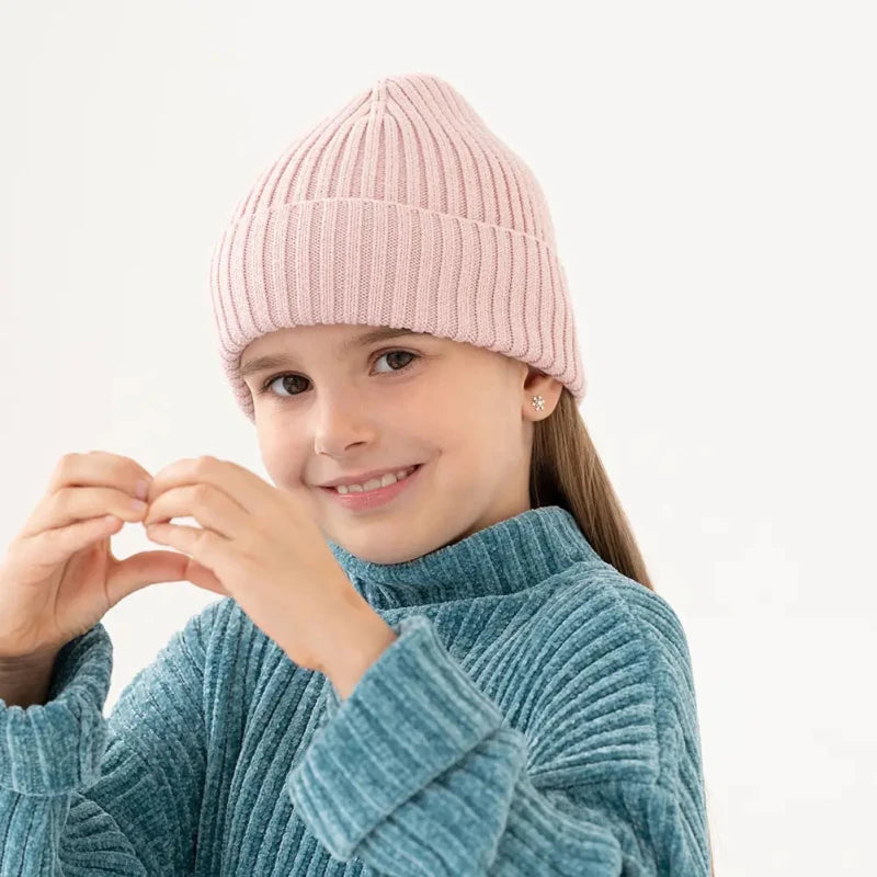 Zilveren kinderoorbellen sneeuwvlokje zirconia | schroefsluiting - Staartjes en Strikjes