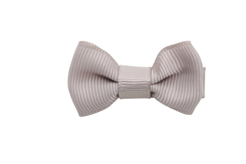 Baby/peuter haarstrikje klein carmandy beige - Staartjes en Strikjes