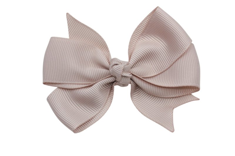 Haarstrik groot vanille stijl 2 - Staartjes en Strikjes