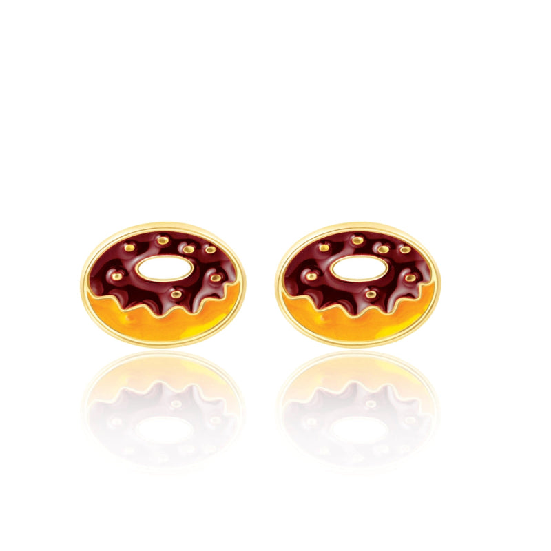 Hypoallergene kinderoorbellen donut - Staartjes en Strikjes