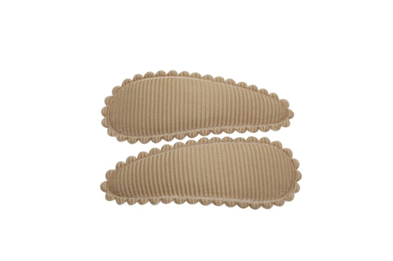 Peuter/kleuter haarspeldjes bruin latte - Staartjes en Strikjes