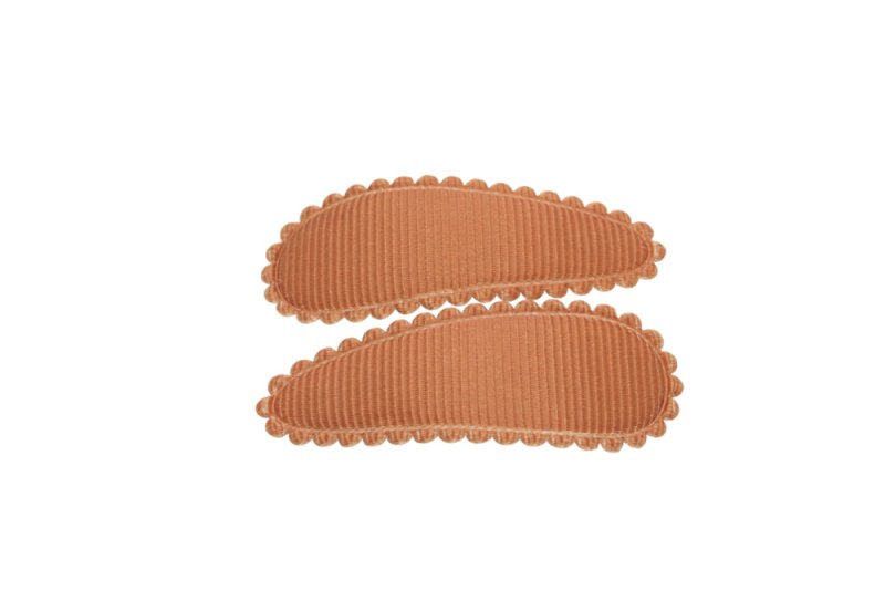 Peuter/kleuter haarspeldjes koper bruin - Staartjes en Strikjes