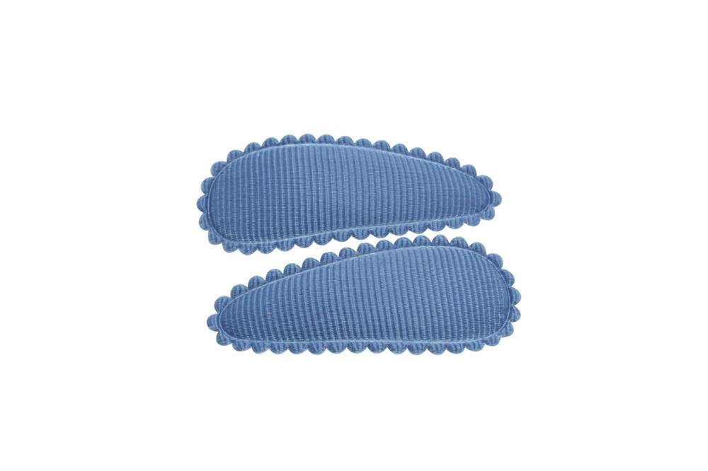 Peuter/kleuter haarspeldjes smoke blue - Staartjes en Strikjes