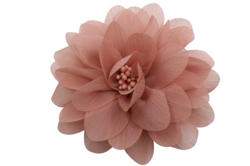 Stoffen haarbloem sweet nectar - Staartjes en Strikjes