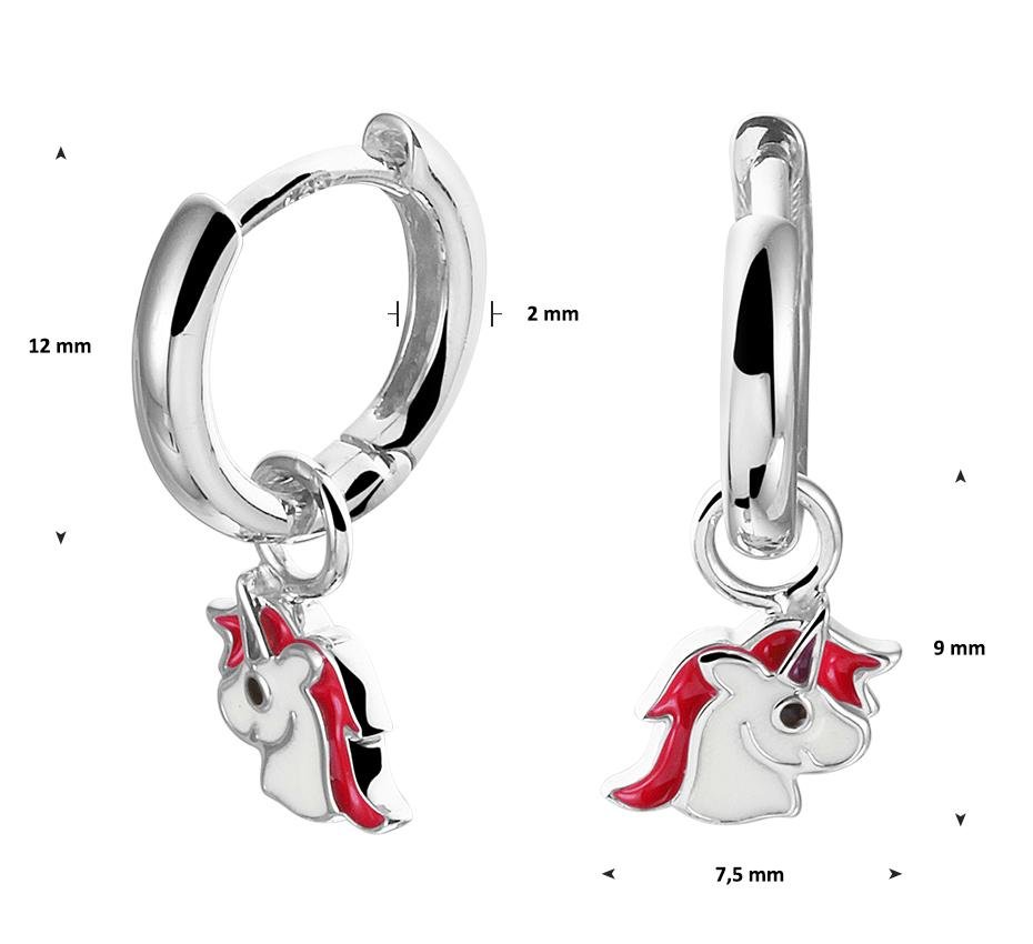 kinderoorbellen zilver